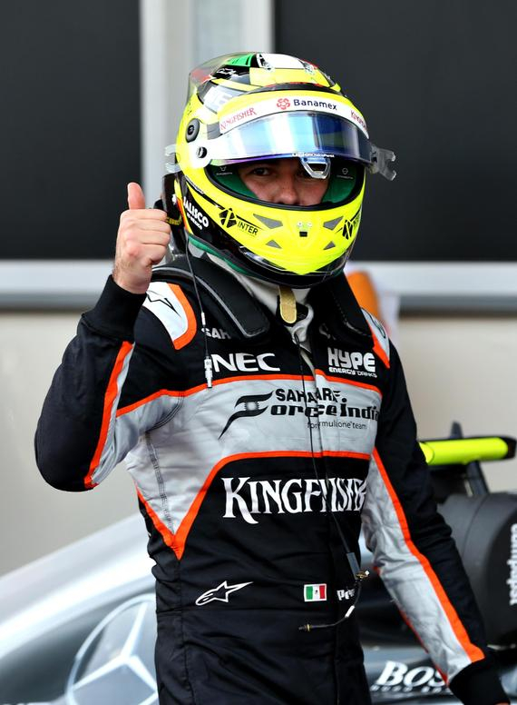 威廉姆斯力克梅赛德斯，佩雷兹刷新纪录