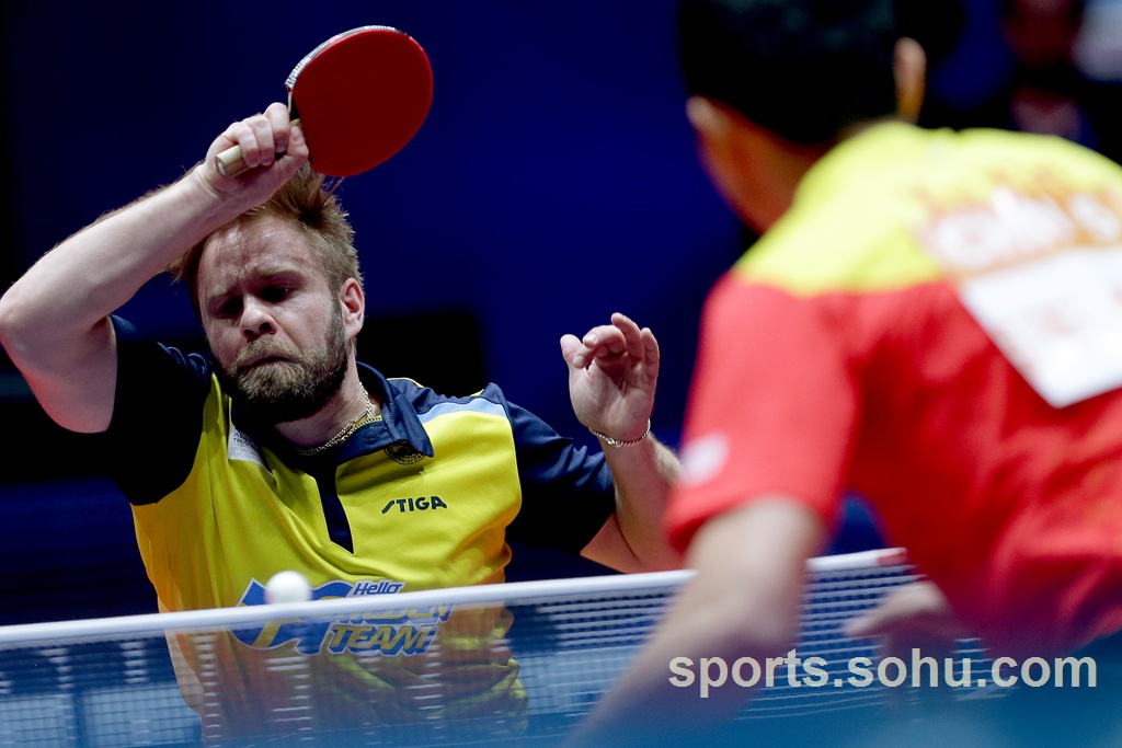 瑞典队碾压德国队，许昕点燃赛场